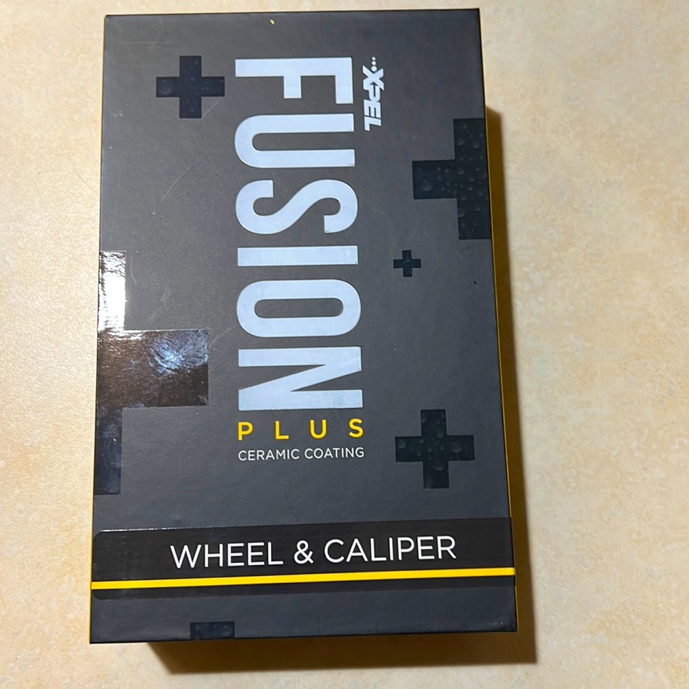 Xpel fusion wheel and caliper coating